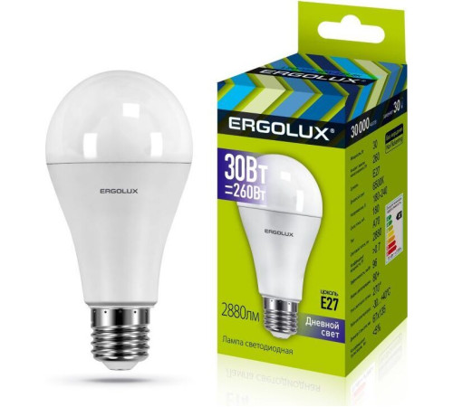 ERGOLUX (14230) LED-A70-30W-E27-6K