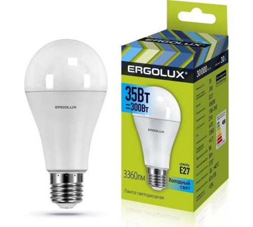 ERGOLUX (14231) LED-A70-35W-E27-4K