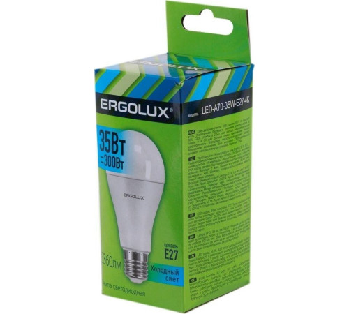 ERGOLUX (14231) LED-A70-35W-E27-4K