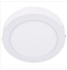 СВЕТИЛЬНИКИ ВСТРАИВАЕМЫЕ ECOLA DRSV12ELC LED DOWNLIGHT накладной Круглый даунлайт с драйвером 12W 220V 4200K 170X32