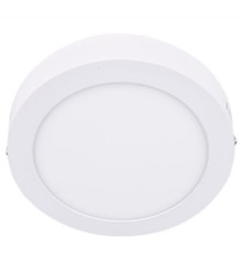 СВЕТИЛЬНИКИ ВСТРАИВАЕМЫЕ ECOLA DRSD12ELC LED DOWNLIGHT накладной Круглый даунлайт с драйвером 12W 220V 6500K 170X32