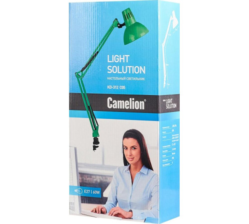 CAMELION (12339) KD-312 C05 40Вт/E27 зелёный