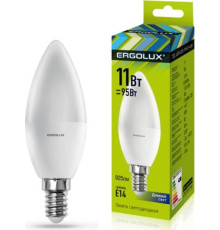 ERGOLUX (13620) LED-C35-11W-E14-6K