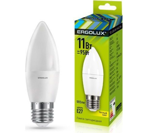 ERGOLUX (13621) LED-C35-11W-E27-3K