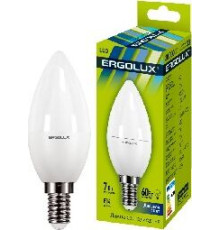 ERGOLUX (12874) LED-C35-7W-E14-6K
