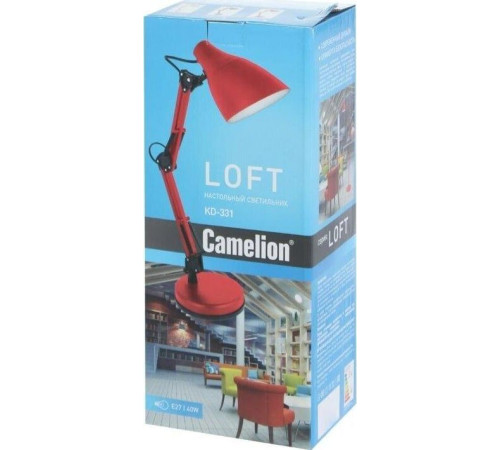 CAMELION (12792) KD-331 C04 красный