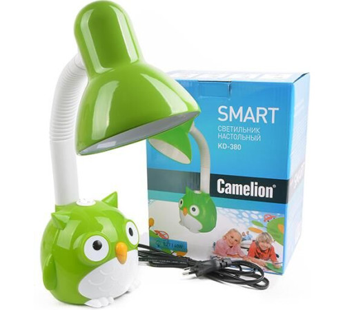 CAMELION (12604) KD-380 C05 40Вт/E27 зелёный Сова