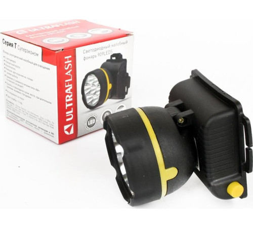 ULTRAFLASH (11781) 909LED5 черный