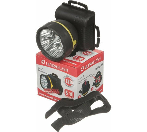 ULTRAFLASH (11781) 909LED5 черный