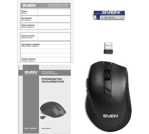 SVEN RX-425W черный