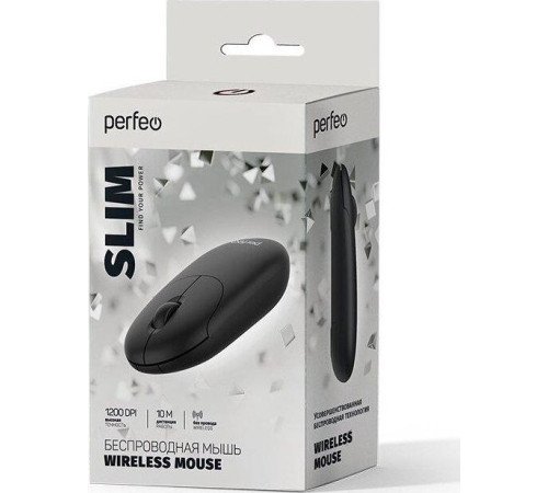 PERFEO (PF_A4787) SLIM, чёрный