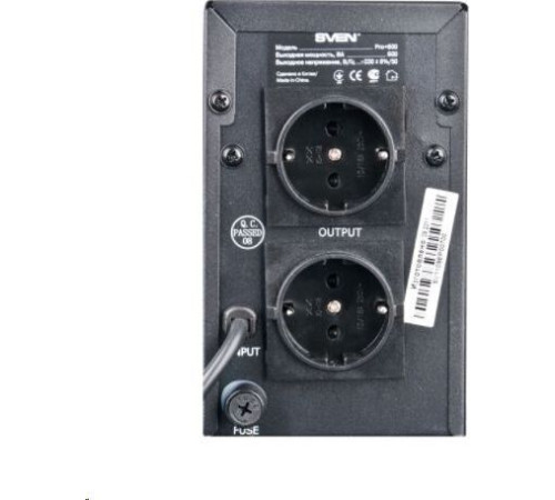 Источник бесперебойного питания SVEN PRO 600
