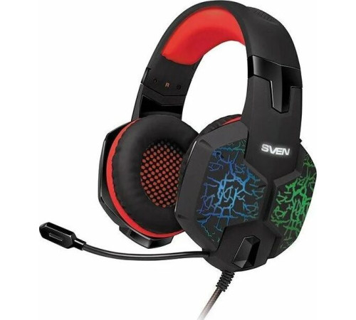 SVEN AP-U988MV, черный-красный