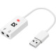 DEFENDER (63002) Внешняя USB звуковая карта AUDIO USB