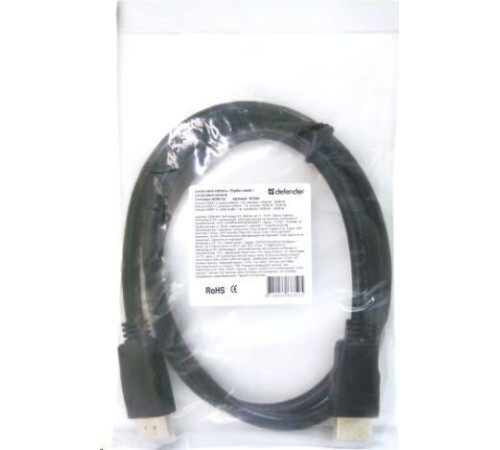 DEFENDER (87350) HDMI-03 HDMI M-M, VER 1.4, 1.0 м