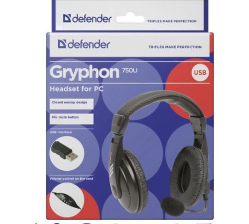 DEFENDER (63752) GRYPHON 750U USB
