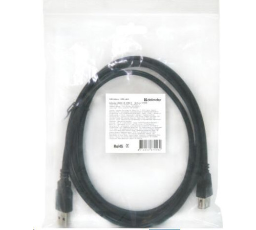 DEFENDER (87454) USB02-17 USB2.0 AM-AF, 5.0м
