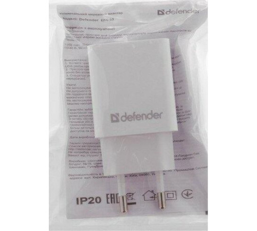 DEFENDER (83549) EPA-10 белый