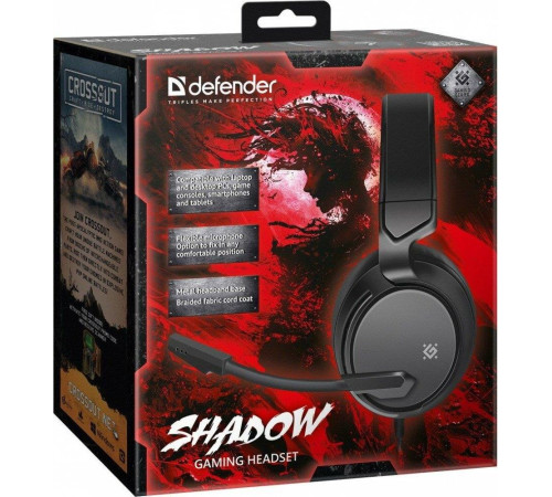 DEFENDER (64600) Shadow черный