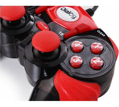 DIALOG GP-A15 черно-красный