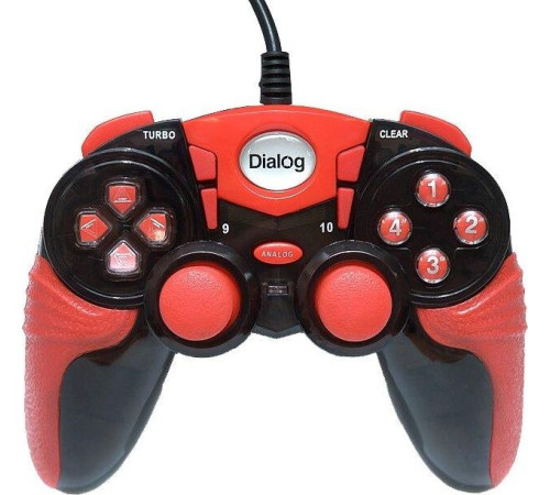 DIALOG GP-A15 черно-красный