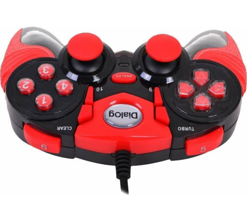 DIALOG GP-A15 черно-красный