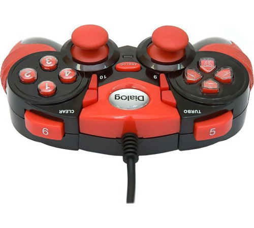 DIALOG GP-A15 черно-красный