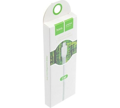 HOCO (6957531068839) X20 USB (m)-microUSB (m) 1.0м - белый