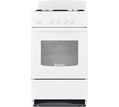 Плита газовая DE LUXE 5040.45г(щ) 001 белый