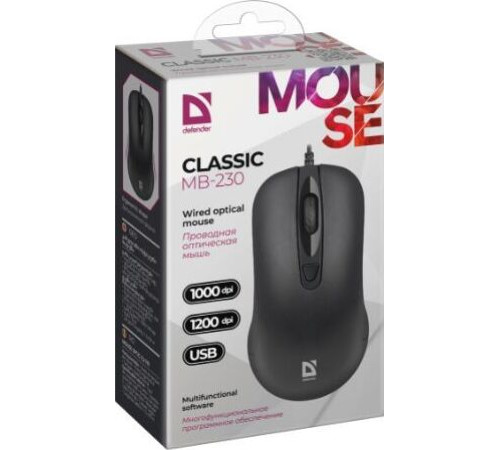 DEFENDER (52231) CLASSIC MB-230 (4 кнопки)