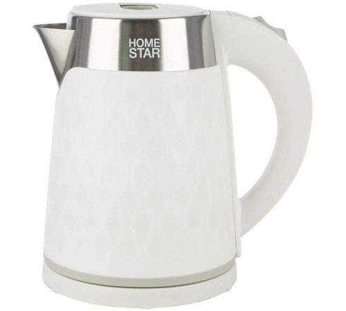 HOMESTAR HS-1021 (1,7 л) белый, двойной корпус