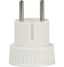 переходник SMARTBUY (SBE-06-S05-w) Адаптер переходник без заземления белый 6А 250В