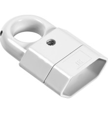 вилка SMARTBUY (SBE-2.5-P10-w) Вилка Smartbuy, плоская с кольцом белая 6А 250В