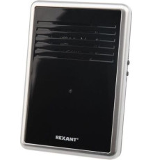 Звонки дверные REXANT (73-0015) RX-30 ЗВОНОК БЕСПРОВОДНОЙ C ЦИФРОВЫМ КОДИРОВАНИЕМ, ВЛАГОЗАЩИЩЕННОЙ КНОПКОЙ IP44 И РЕГУЛИРОВКОЙ ГРОМКОСТИ
