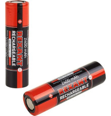 Аккумуляторы и зарядные устройства REXANT (30-2010-05) 18650 АККУМУЛЯТОР UNPROTECTED LI-ION 2400 MAH 3.7 В