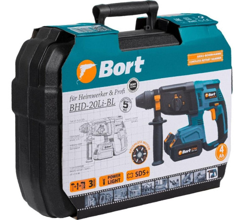 BORT BHD-20LI-BL (2X4,0А.ч)