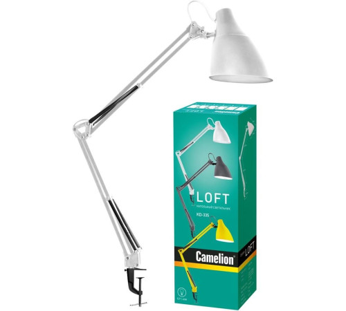CAMELION (13876) KD-335 C01 40W/E27 белый