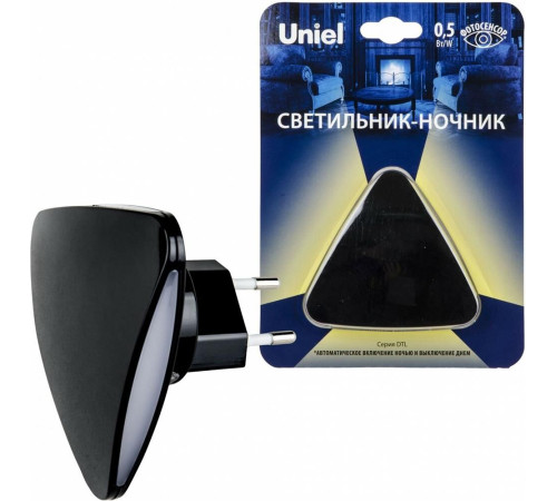 ЭЛЕКТРИКА UNIEL (UL-00007224) DTL-320 Треугольник/Black/Sensor