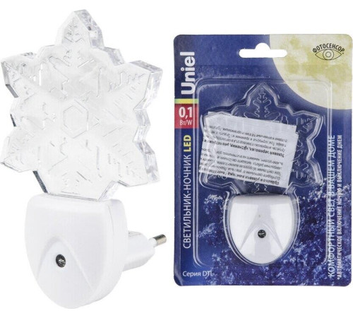 ЭЛЕКТРИКА UNIEL (UL-00007052) DTL-315 Цветок/White/Sensor