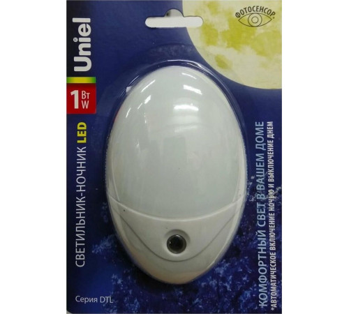 ЭЛЕКТРИКА UNIEL (UL-00007055) DTL-317 Овал/White/Sensor