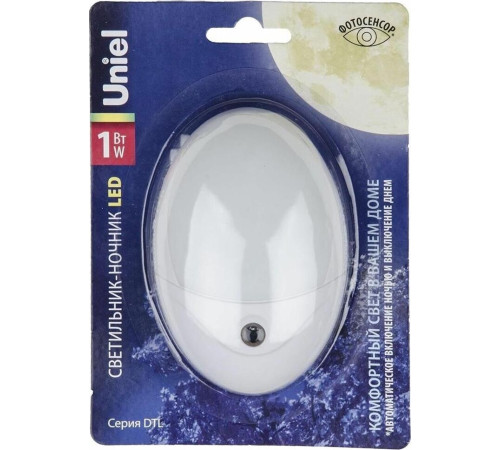 ЭЛЕКТРИКА UNIEL (UL-00007055) DTL-317 Овал/White/Sensor