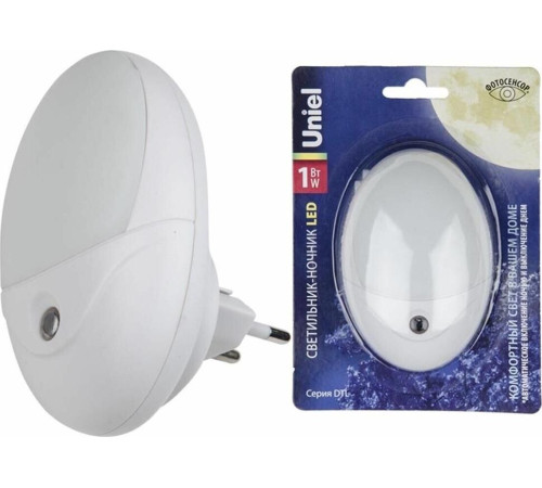 ЭЛЕКТРИКА UNIEL (UL-00007055) DTL-317 Овал/White/Sensor