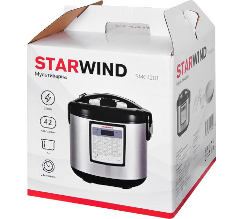 STARWIND SMC4201 5л 700Вт серебристый/черный