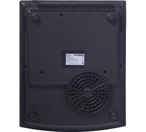 HYUNDAI HYC-0102 серебристый/черный стеклокерамика (настольная)