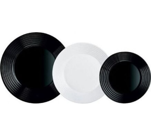 LUMINARC АРЕНА ЧЕРНО-БЕЛЫЙ 18пр N1518