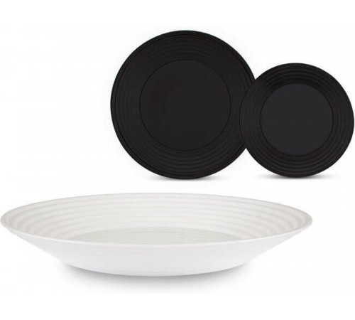 LUMINARC АРЕНА ЧЕРНО-БЕЛЫЙ 18пр N1518