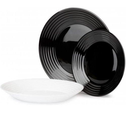 LUMINARC АРЕНА ЧЕРНО-БЕЛЫЙ 18пр N1518