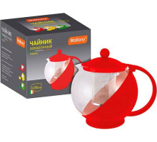 MALLONY Чайник заварочный VARIATO, объем: 1,2 л, пластик корпус, фильтр из нерж стали, цвета в ассорт. (910103)