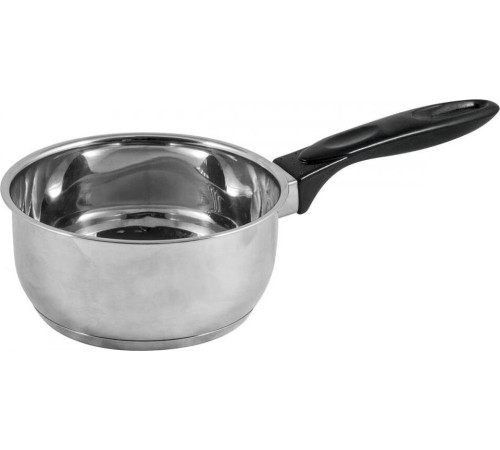 MALLONY Ковш Mestolo-14 из нерж стали с бакел ручкой, зерк полировка, объем 1 л, диа 14 см, капсулир дно (985946)