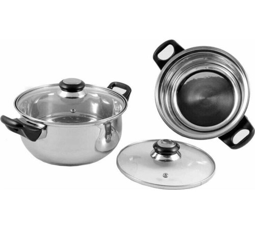 MALLONY BAKS-SET-4 (2л. 2,8л.) с крышками (981054)